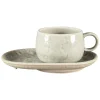 RAK Tasse à café rond céladon porcelaine vitrifiée 30 cl Ø 9 cm Krush Discount