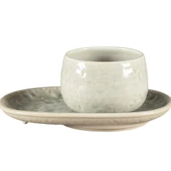 RAK Tasse à café rond céladon porcelaine vitrifiée 30 cl Ø 9 cm Krush Hot