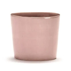Tasse à café rond delicious pink grès émaillé 15 cl Ø 7 cm Feast By Ottolenghi - SERAX New