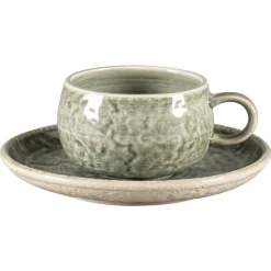 Tasse à café rond Sage porcelaine vitrifiée 25 cl Ø 9 cm Krush - RAK