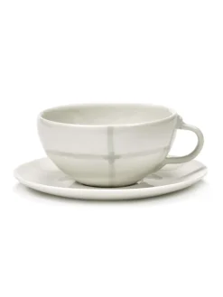 SERAX Tasse à café rond Salt porcelaine 20 cl Ø 10 cm Zuma Clearance