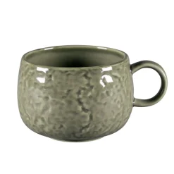 Tasse à café rond steel porcelaine vitrifiée 30 cl Ø 9 cm Krush - RAK New