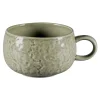 Tasse à café rond steel porcelaine vitrifiée 25 cl Ø 9 cm Krush - RAK Discount