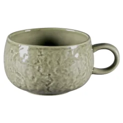 Tasse à café rond steel porcelaine vitrifiée 25 cl Ø 9 cm Krush - RAK Discount