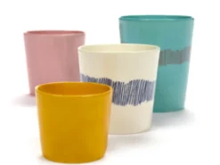 SERAX Tasse à café rond sunny yellow grès émaillé 25 cl Ø 7,5 cm Feast By Ottolenghi Best