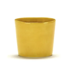 Tasse à café rond sunny yellow grès émaillé 15 cl Ø 7 cm Feast By Ottolenghi - SERAX Clearance