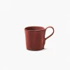 SERAX Tasse à café rond Venetian red grès émaillé 13 cl 10 cm La Mère New