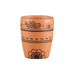 Tasse à café sans anse rond Tero Décor Alexandria porcelaine 20 cl Ø 7 cm Earth - RAK Outlet