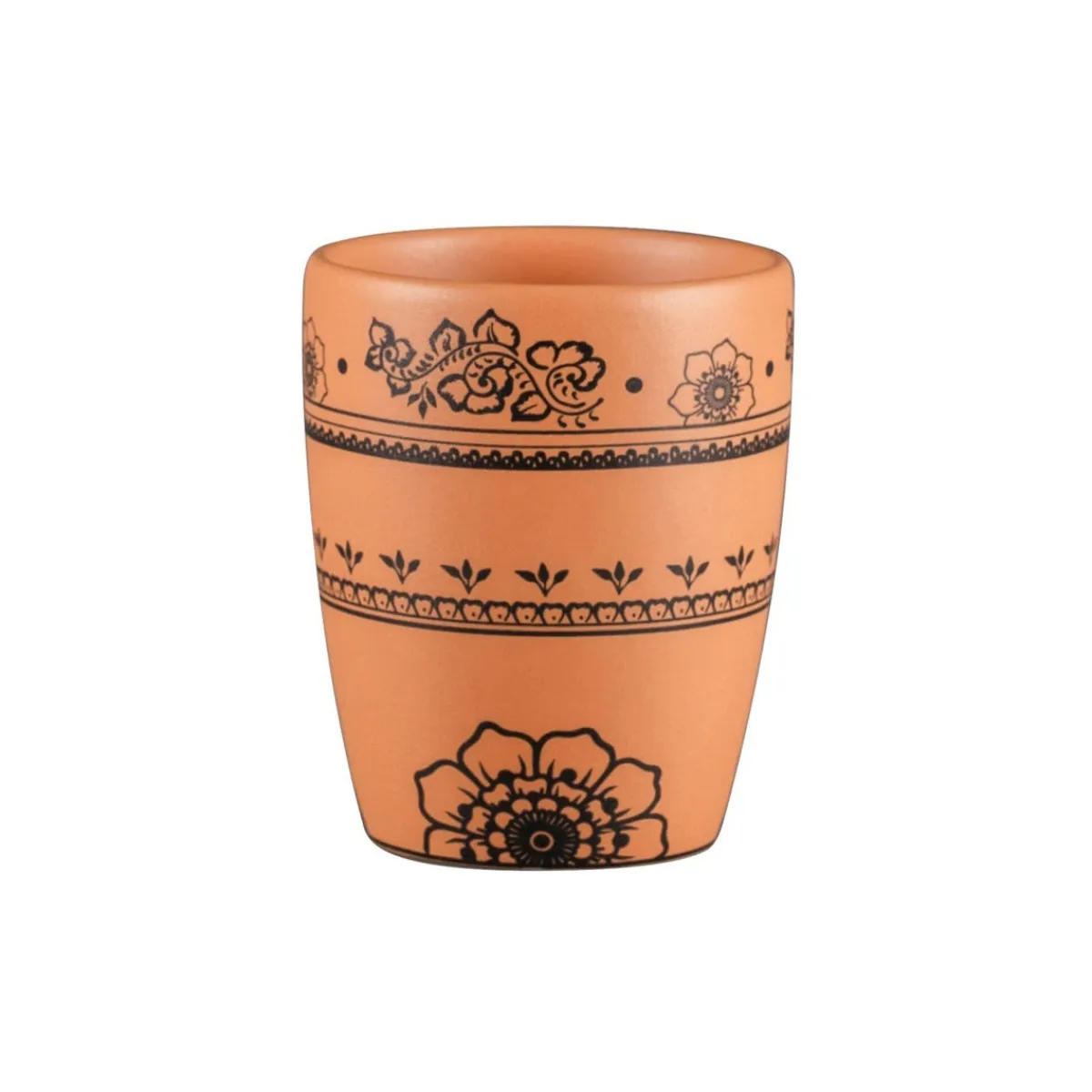 Tasse à café sans anse rond Tero Décor Alexandria porcelaine 20 cl Ø 7 cm Earth - RAK Outlet