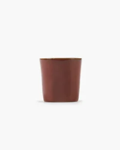 Tasse à café sans anse rond Venetian red grès émaillé 13 cl Ø 7 cm La Mère - SERAX Online