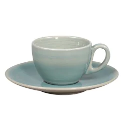 Tasse à café Saphire porcelaine vitrifiée 15 cl Ø 8 cm stone Spot - RAK Sale