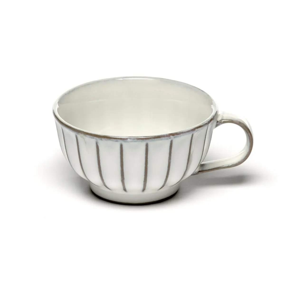 SERAX Tasse à cappuccino blanc grès émaillé 20 cl Ø 10 cm Inku Clearance