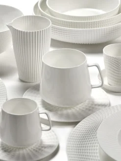 Tasse à cappuccino rond blanc porcelaine bone china Ø 8,5 cm Nido - SERAX Hot