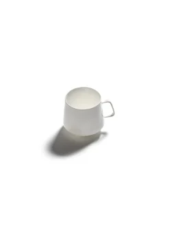 Tasse à cappuccino rond blanc porcelaine bone china Ø 8,5 cm Nido - SERAX Hot