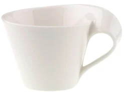 VILLEROY & BOCH Tasse à cappuccino rond ivoire porcelaine 25 cl New Wave Outlet