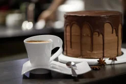 VILLEROY & BOCH Tasse à cappuccino rond ivoire porcelaine 25 cl New Wave Outlet