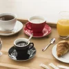 PRO.MUNDI Tasse à cappuccino / thé rond blanc porcelaine 20 cl Ø 9 cm Emotions Clearance
