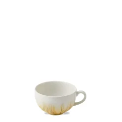 CHURCHILL Tasse à cappuccino / thé rond Gold porcelaine vitrifiée 34 cl Ø 11 cm Tide Online