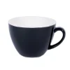 Tasse à cappuccino / thé rond noir porcelaine 20 cl Ø 9 cm Emotions - PRO.MUNDI Sale