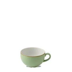 Tasse à cappuccino / thé Sage Green porcelaine vitrifiée 22 cl Ø 9,5 cm Stonecast Sage - CHURCHILL Clearance