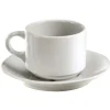 PILLIVUYT Tasse à déjeuner blanc porcelaine culinaire 30 cl Europe