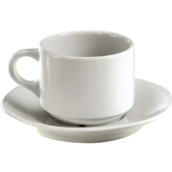 PILLIVUYT Tasse à déjeuner blanc porcelaine culinaire 30 cl Europe