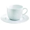 Tasse à déjeuner blanc porcelaine culinaire 25 cl Basket - PILLIVUYT Hot
