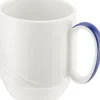 SCHONWALD Tasse à déjeuner blanc porcelaine 28 cl Ø 7,9 cm Donna Senior Outlet