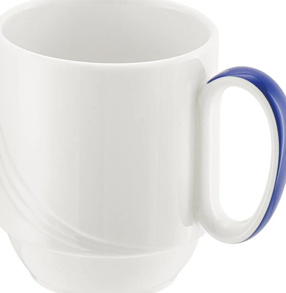 SCHONWALD Tasse à déjeuner blanc porcelaine 28 cl Ø 7,9 cm Donna Senior Outlet