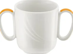 SCHONWALD Tasse à déjeuner blanc porcelaine 30 cl Ø 8,5 cm Donna Senior Hot