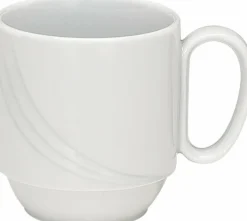 SCHONWALD Tasse à déjeuner blanc porcelaine 28 cl Ø 7,9 cm Donna Senior Hot