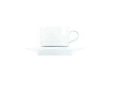 Tasse déjeuner empilable rond blanc porcelaine 28 cl Ø 9 cm Presto - ACCOLADE Discount