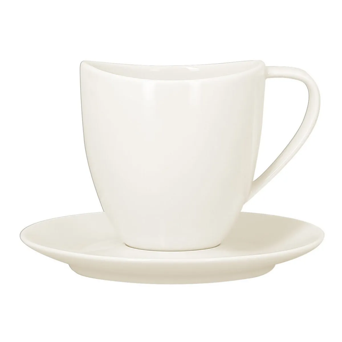 RAK Tasse à déjeuner ivoire porcelaine vitrifiée 30 cl Ø 8,5 cm Swirls