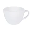 Tasse à déjeuner rond blanc porcelaine 30 cl Ø 10,5 cm Emotions - PRO.MUNDI Hot