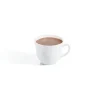 Tasse à déjeuner rond blanc verre opal 28 cl Ø 9,35 cm Trianon - ARCOROC Sale