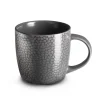 MEDARD DE NOBLAT Tasse à déjeuner rond gris grès émaillé 28 cl Stone Best
