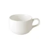 Tasse à déjeuner rond ivoire porcelaine vitrifiée Banquet - RAK Outlet