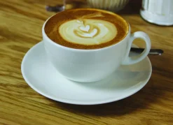 Tasse à déjeuner rond ivoire porcelaine vitrifiée 37 cl Ø 11 cm Barista - RAK Sale