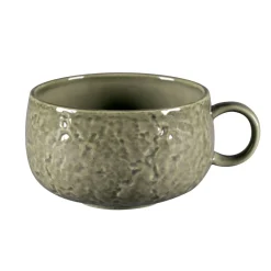 RAK Tasse à déjeuner rond steel porcelaine vitrifiée 41 cl Ø 11 cm Krush Hot