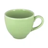 RAK Tasse à déjeuner rond vert porcelaine vitrifiée 28 cl Ø 9 cm Vintage Clearance
