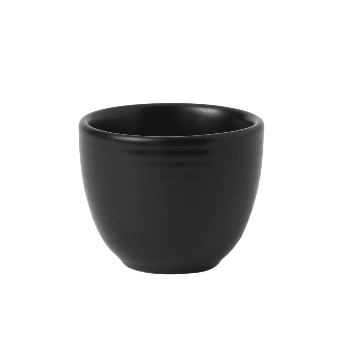 DUDSON Tasse à espresso noir porcelaine 7 cl Ø 6,3 cm Evo Jet