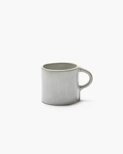 Tasse à espresso rond écru grès émaillé 11 cl 8 cm La Mère - SERAX