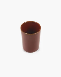 Tasse à espresso rond Venetian red grès émaillé 7 cl 5 cm La Mère - SERAX