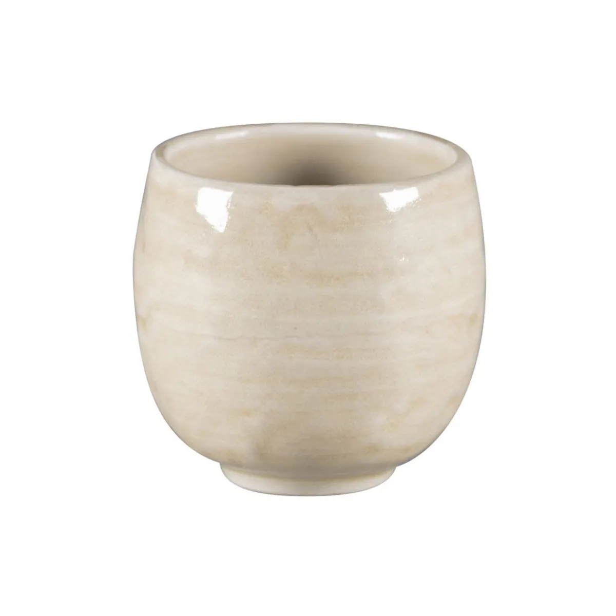 Tasse à espresso vanilla porcelaine vitrifiée 10 cl Ø 6 cm Krush - RAK