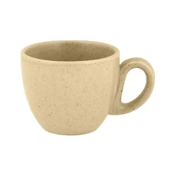 Tasse expresso beige porcelaine vitrifiée 8 cl Ø 6,5 cm Genesis - RAK Clearance