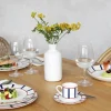 Tasse expresso blanc porcelaine 9 cl Ama - ACCOLADE New