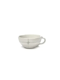 SERAX Tasse à expresso 8 cl rond Salt porcelaine 10 cl Ø 8 cm Zuma Clearance