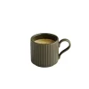 Tasse à expresso empilable rond marron porcelaine 8 cl Ø 6 cm The Grid - APS Clearance
