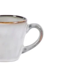 PRO.MUNDI Tasse à expresso gris grès émaillé 9 cl Ø 6,2 cm Sky Outlet