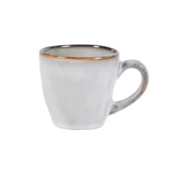 PRO.MUNDI Tasse à expresso gris grès émaillé 9 cl Ø 6,2 cm Sky Outlet